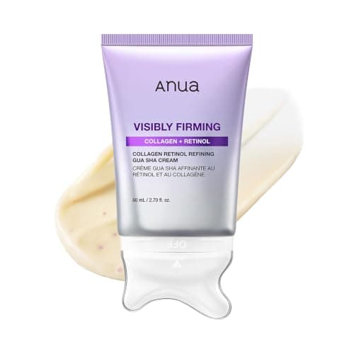 ANUA(アヌア) コラーゲンレチノール リファイニング かっさクリーム 80ml フェイスライン ハリ ペプチド 集中ケア むくみ 引き締め ホームケア collagen retinol refining gua sha cream インナードライ肌 混合肌 スキンケア【公式・正規品】