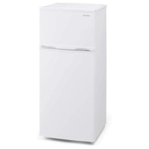 アイリスオーヤマ 118L 118L ホワイト 幅48cm IRSD-12B-W 2ドア 右開き 直冷式 新生活 一人暮らし