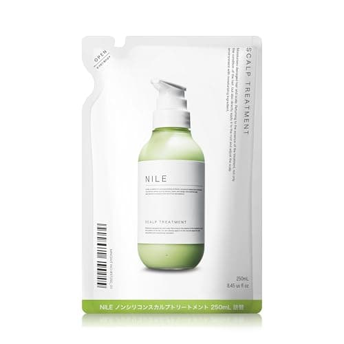 NILE スカルプトリートメント メンズ ノンシリコン頭皮用トリートメント処方 詰め替え用250ml（HERBALTONIC（ハーブトニック）の香り）