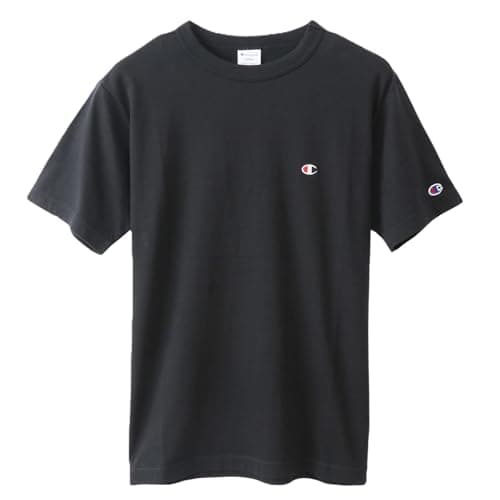 Tシャツ 半袖 綿100% 定番 COTTON USA ワンポイントロゴ刺繍 ショートスリーブTシャツ C3-X352L-090-5L