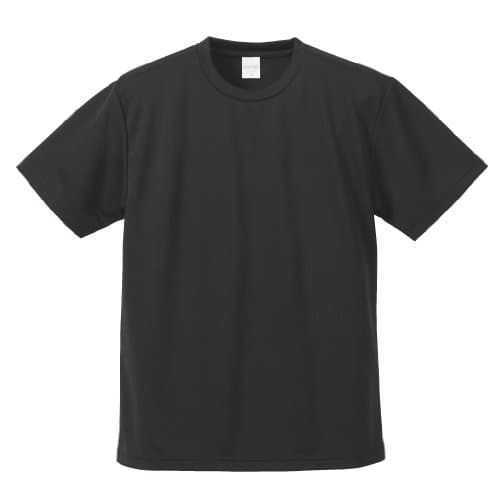 4.1オンス ドライアスレチック Tシャツ 590001 ブラック 2XL