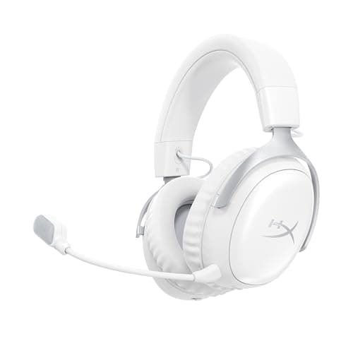 HyperX Cloud III S ワイヤレスゲーミングヘッドセット 最大120時間連続プレイ ホワイト 日本正規代理店品 AX6G1AA