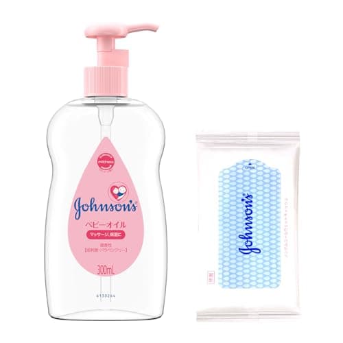 ジョンソンベビー ジョンソン ベビーオイル 微香性 300mL おまけ付き 赤ちゃん 保湿 低刺激 【Amazon.co.jp 限定】