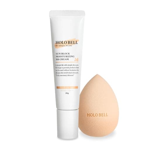 HOLO BELL (ホロベル) BBクリーム メンズ SPF40 PA+++ 青ひげ 肌補正 バレない 20g