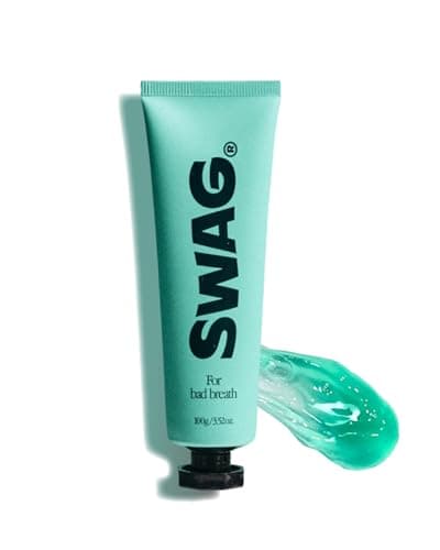 SWAG(スワッグ) 歯磨き粉 口臭ケア トゥースペースト スーパーミント キシリトール配合 100g (歯磨き粉) 公式ライセンスシール付き