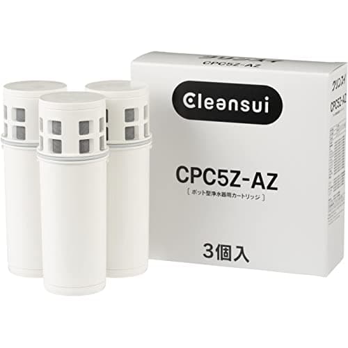 クリンスイ カートリッジ 浄水器 ポット型 交換用 3個入 PFOS/PFOA除去試験済【オンライン限定 メーカー純正品 日本製】CPC5Z-AZ