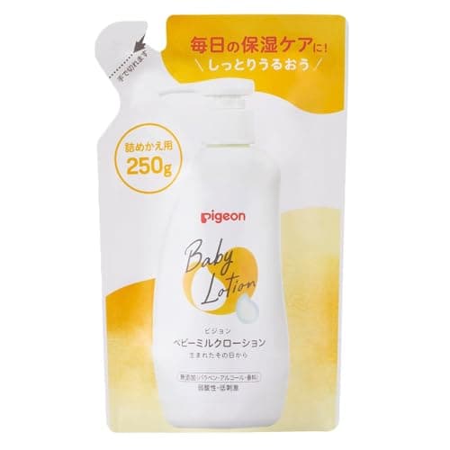 PIGEON ピジョン ベビーミルクローション 生まれたその日から 詰めかえ用 250g 570404