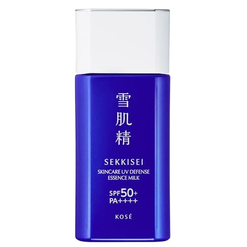 雪肌精 日焼け止め スキンケア UV エッセンス ミルク 60g SPF50+/PA++++ ウォータープルーフ 顔・からだ用 ハトムギ