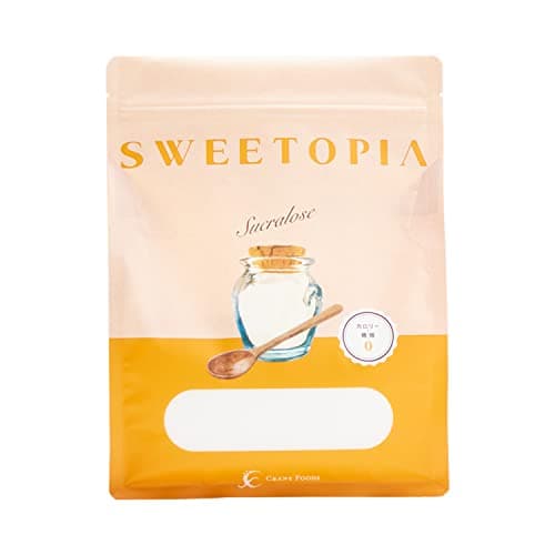 SWEETOPIA (スイートピア) スクラロース 800g 糖質制限 カロリーゼロ 糖類ゼロ 甘味料 砂糖の3倍の甘さ ダイエットシュガー