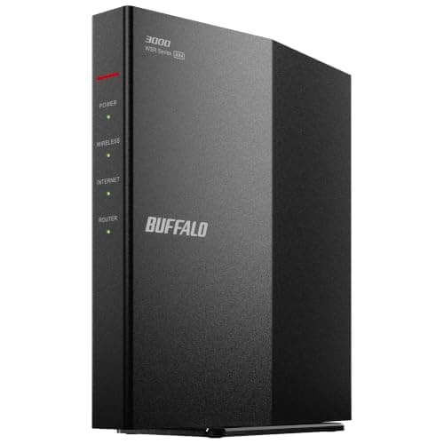 バッファロー Wi-Fi 6 ルーター 2401+573Mbps EasyMesh WSR-3000AX4L/N