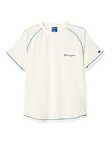 [チャンピオン] Tシャツ 速乾 UVカット スクリプトロゴ ショートスリーブTシャツ メンズ スポーツ C3-TS324 オフホワイト M