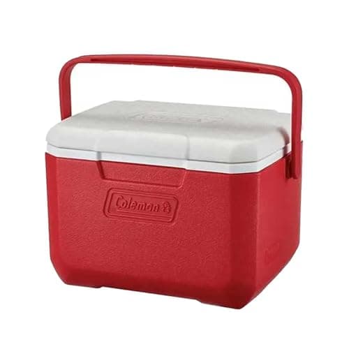 Coleman(コールマン) クーラーボックス テイク6 レッド 容量約4.7L 約28.5×20×18 釣り 運動会 お花見 部活 弁当 飲み物 買い物 キャンプ アウトドア 強力保冷 頑丈 暑さ対策