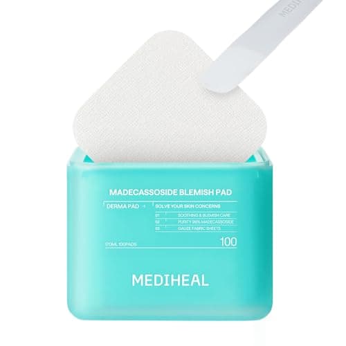 MEDIHEAL OFFICIAL(メディヒール) スクエアトナーパッド 100枚入り Square Facial Toner Pads 100P ふき取りパッド スキンケア 部分パック 拭き取り化粧水 韓国 コスメ ((NEW)マデカッソシド)