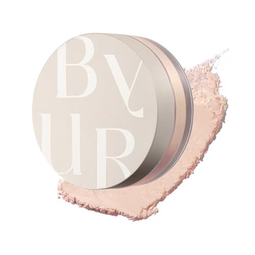 ByUR バイユア フェイスパウダー モイスト 崩れない しっとり セミマット テカリ防止 崩れ防止 保湿 毛穴 10g (モイスト#01 クリア)