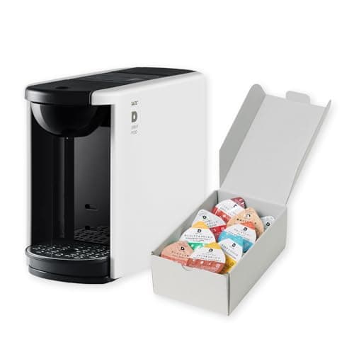 【Amazon.co.jp限定】UCC ドリップポッド 一杯抽出 コーヒーマシン カプセル式 DP3 ホワイト + UCC ドリップポッド テイスティングキット16P ポッド・カプセル 【コーヒーメーカー】 【ギフト】【中元】【歳暮】【母の日】【父の日】【アイスコーヒー対応】【静音】【レギュラーコーヒー対応】【緑茶