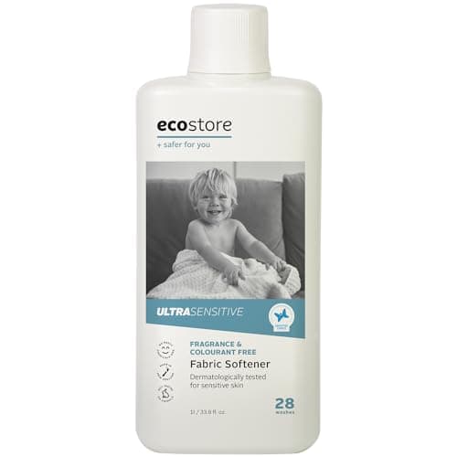ecostore(エコストア) ファブリックソフナー 【無香料】 1L 柔軟剤 柔軟仕上げ剤 洗剤 植物由来 肌にやさしい