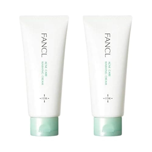 ファンケル FANCL アクネケア 洗顔 クリーム ＜医薬部外品＞ 2本 180g 約120回分 洗顔 洗顔フォーム 無添加 ニキビ 肌荒れ予防 毛穴