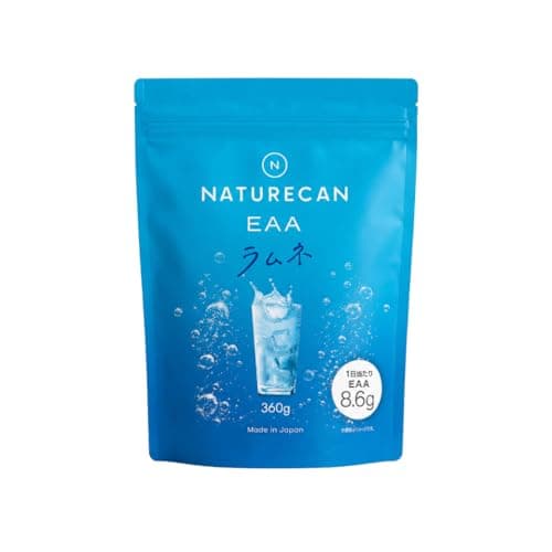 Naturecan (ネイチャーカン) EAA 必須アミノ酸 (360g 30食分) (ラムネ味 9種類 の 必須 アミノ酸) 日本製 サプリ