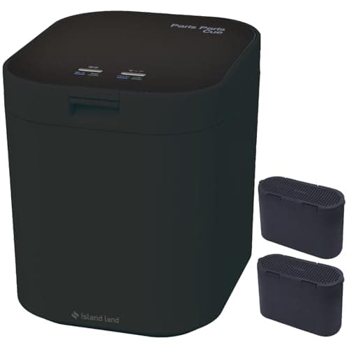 パリパリキュー 生ゴミ処理機 電動2.8L家庭用 温風乾燥式 脱臭 消臭 小型 静音 助成金対象 マットブラック フィルター2個入 PPC-11F2-MB