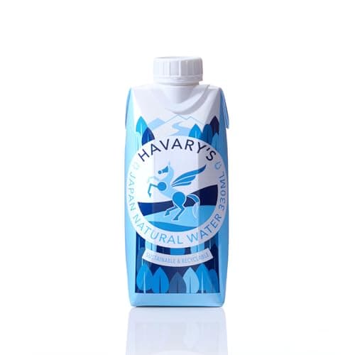 HAVARY'S ハバリーズ 紙パック 水 天然水 (330mL×12本) ミネラルウォーター 来客用 ギフト