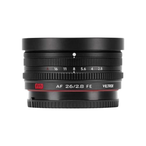 VILTROX AF 26mm F2.8 EVO FE フルサイズ対応 Sony Eマウント用 薄型 パンケーキレンズ 約130g 広角単焦点レンズ