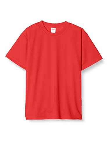 4.1オンス ドライアスレチック Tシャツ 590001 レッド L