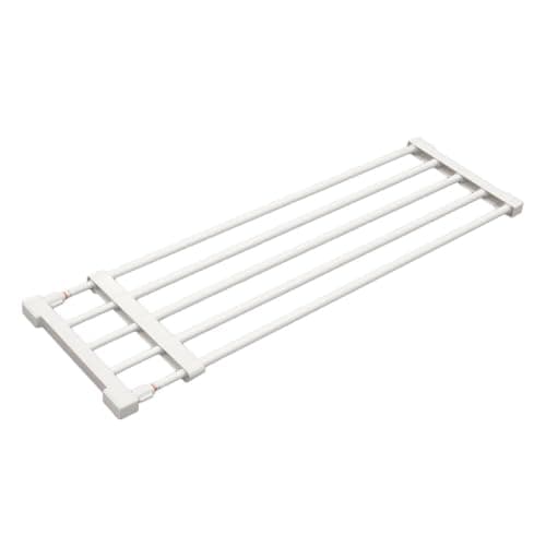 HEIAN SHINDO 突っ張り棚 強力タイプ ホワイト 取付幅75~120cm 耐荷重:25-10kg KB-75 平安伸銅工業