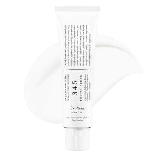 ドクターエルシア 345リリーフクリーム 50ml べたつかない 低刺激 再生クリーム 水分 鎮静 乾燥肌 敏感肌 ゆらぎ肌 保湿 スキンケア 低刺激 水分 PDRN Dr.Althea