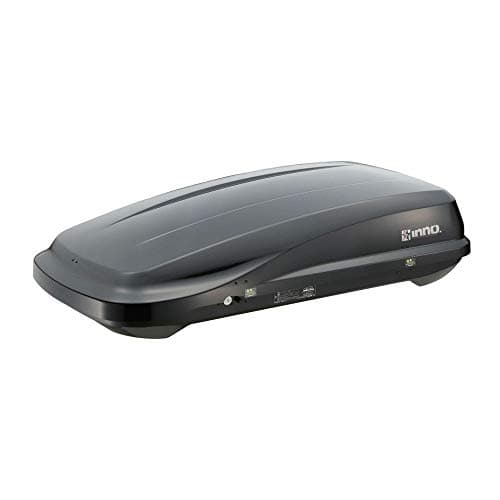 カーメイト(Carmate) inno ルーフボックス 左開き コンパクトモデル 220L【140x70x34cm】日本製 BRW240BK