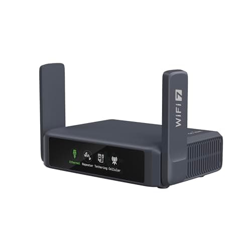 GL.iNet GL-BE3600 Slate 7 Wi-Fi 7 トラベルルーター タッチスクリーン 2.5G