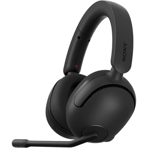 ソニー ゲーミングヘッドセット INZONE H5: WH-G500: モンスターハンターワイルズ推奨音質 / Fnatic監修 / ワイヤレス / 低遅延 / 有線接続ケーブル同梱 / 立体音響 / 軽量設計 約260g / 最大28時間バッテリー / 急速充電 / 長時間使用しても疲れづらい / ブームマイク付き / Perfect for PlayStation5 PS5 ブラック