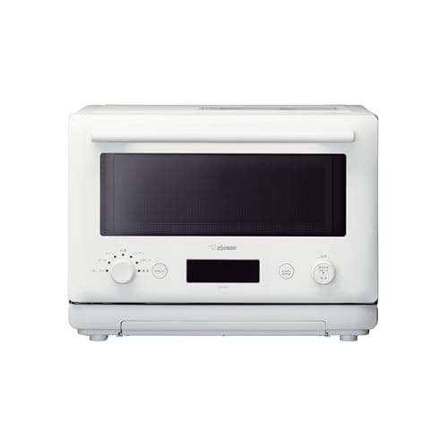 象印マホービン オーブンレンジ 23L EVERINO 時短&手軽 レジグリ うきレジ サクレジ 角皿&ボウル付き ホワイト ES-JA23-WA