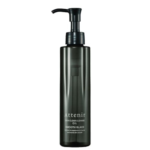 アテニア (Attenir) スキンクリア クレンズ オイル スムースブラック (175mL / クリアハーブシトラスの香り) クレンジング クレンジングオイル メイク落とし (黒ずみ/ダブル洗顔不要/毛穴/角栓/角栓溶解)レギュラーボトル / 約2か月分