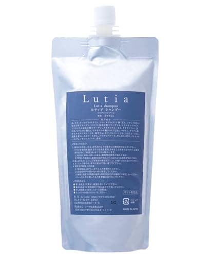 【美容室専売品】Lutia （ルティア）シャンプー【濃密泡パック】くせ⽑ アミノ酸シャンプー サロンシャンプー サロン専売品 傷んだ髪 縮⽑ しゅくもう 髪質 ダメージ ブリーチ ダメージ補修 500ml