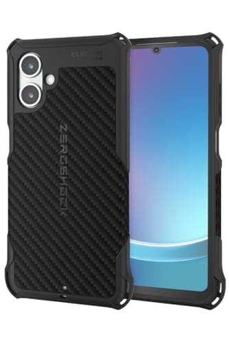 エレコム Galaxy A25 5G (SC-53F) ケース 耐衝撃 衝撃吸収 ZEROSHOCK 4つ角ダンパー ハニカム構造 グリップテクスチャー レンズ保護 ストラップホール付き ブラック PMWG253ZEROGBK