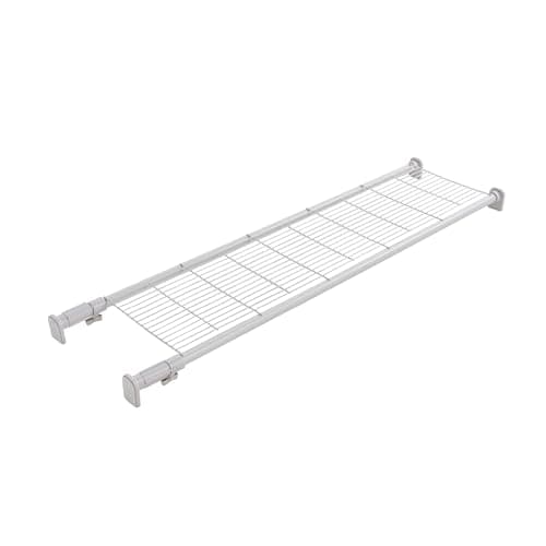 HEIAN SHINDO 突っ張り棚 強力タイプ メッシュ ホワイト 耐荷重40~20kg 幅108~147cm TAI-3 平安伸銅工業