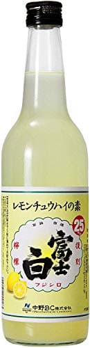 中野BC 富士白レモンチュウハイの素 [ チューハイ 600ml ]