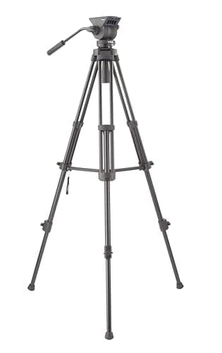 [ Libec/リーベック ] TH-X 三脚システム 最大搭載重量4kg ミッドスプレッダー 65mm DUAL HEAD ケース付属