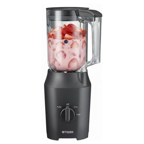 【WEB限定】 タイガー魔法瓶(TIGER) ミキサー 1000ml パワフルモード搭載 氷も砕ける カップ・フタ食器洗い乾燥機対応 ブラック SLC-N100 KM
