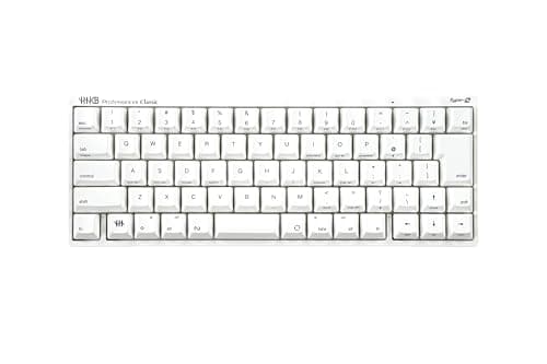 PFU キーボード HHKB Professional Classic Type-S 日本語配列/雪 (静音 有線 USB コンパクト 押下圧45g)