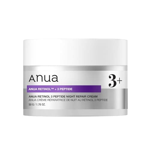 ANUA(アヌア)レチノール 3ペプチドナイトリペアクリーム 50g 毛穴 水分保湿 レチノールクリーム retinol cream スキンケア【公式・正規品】
