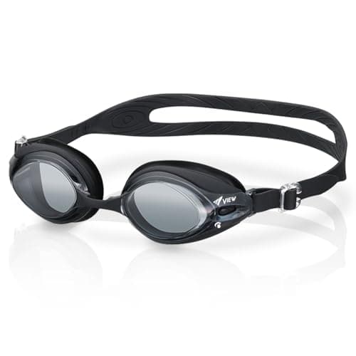 ビュー(VIEW) スイミングゴーグル DOUBLE FIT SWIPE ANTI-FOG搭載 BK V540SA
