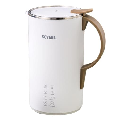 [公式] SOYMIL (ソイミル) ブレンダーPLUS 豆乳メーカー スープメーカー | 大容量600ml 簡単洗浄 レシピブック付き | できたて こだわり 豆乳 ホワイト コンパクト 日本正規品