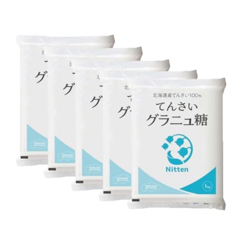ほくべい スズラン印　グラニュー糖　（てんさい糖）　5kg　【北海道産ビート100%】