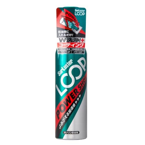 SurLuster(シュアラスター) ループ パワーショット 240ml ガソリン添加剤 ガソリン車 4サイクル PEA PIBA 特殊潤滑剤配合 洗浄系燃料添加剤 燃費改善 振動軽減 レスポンス回復 エンジン内洗浄効果 LP-14