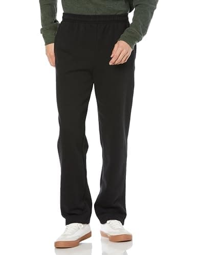 [Amazon Essentials] スウェットパンツ 裏起毛 メンズ ブラック M