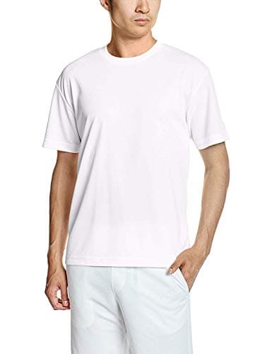 4.1オンス ドライアスレチック Tシャツ 590001 ホワイト M