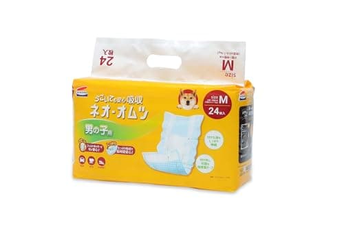 ネオ・ルーライフ ネオ・オムツ男の子用 M 小・中型犬用 24枚入り 単品