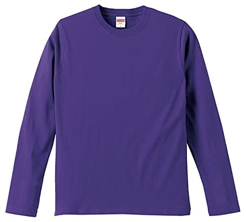 [ユナイテッドアスレ] 5.6オンス 長袖Tシャツ 501001 [メンズ] 539 バイオレットパープル M
