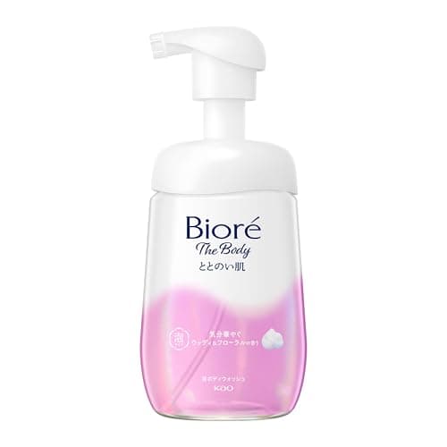 ビオレu ビオレ ザ ボディ ととのい肌 泡タイプ ウッディ&フローラルの香り ポンプ 480ml ボディウォッシュ ボディソープ